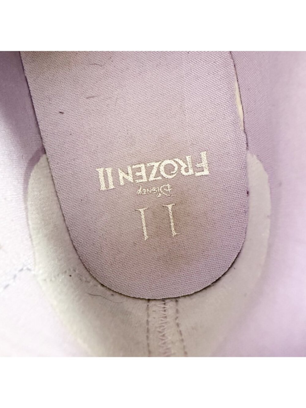 Disney Frozen Girls High Top Sneakers Lace Up Shoes Elsa Anna Canvas 11 - Picture 6 of 6